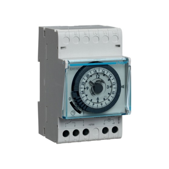 Analogni tajmer bez rezervnog hoda, dnevni, 1 preklopni kontakt 16A 24V AC/DC