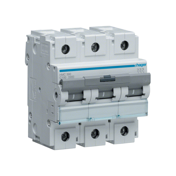 Automatski osigurač 100A, 3p, 15 kA, C karakteristika