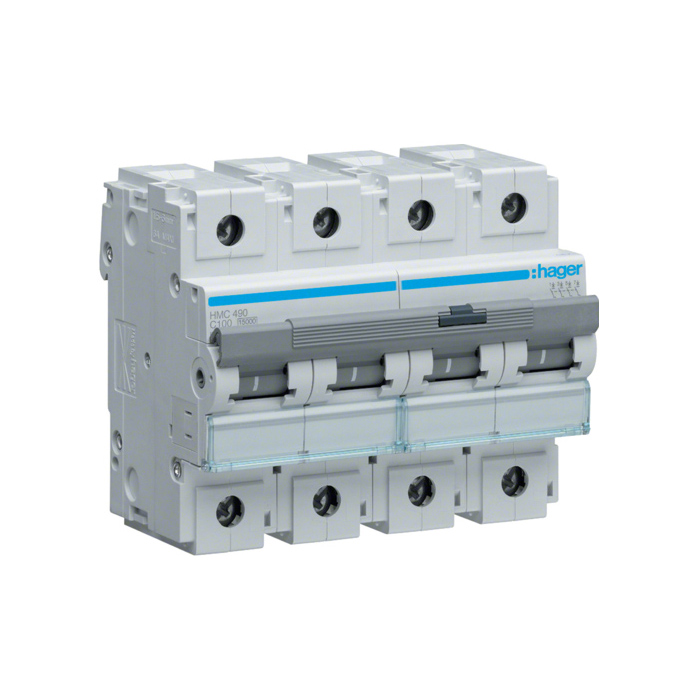 Automatski osigurač 100A, 4p, 15 kA, C karakteristika