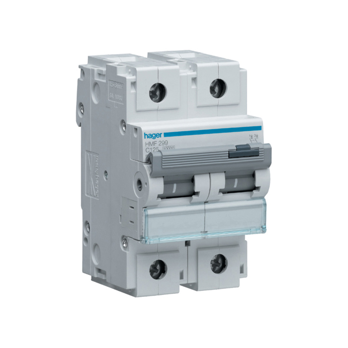 Automatski osigurač 125A, 2p, 10kA, C karakteristika