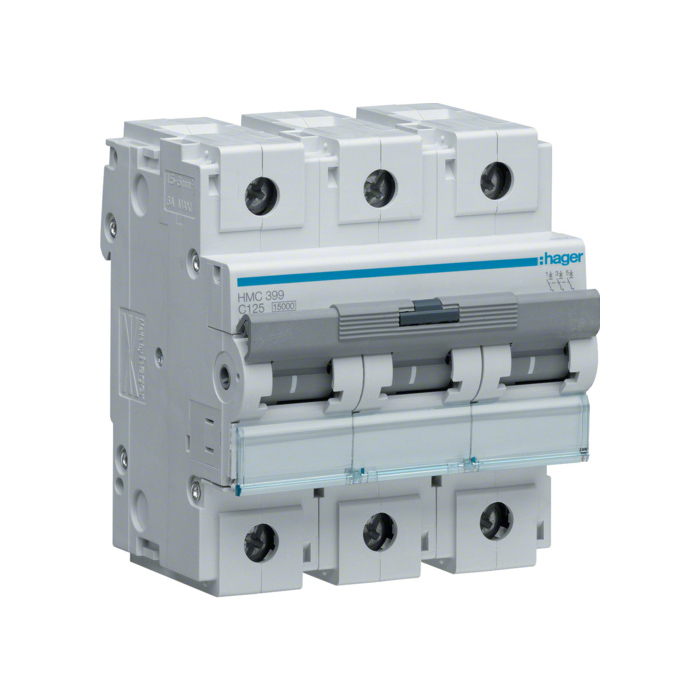 Automatski osigurač 125A, 3p, 15 kA, C karakteristika