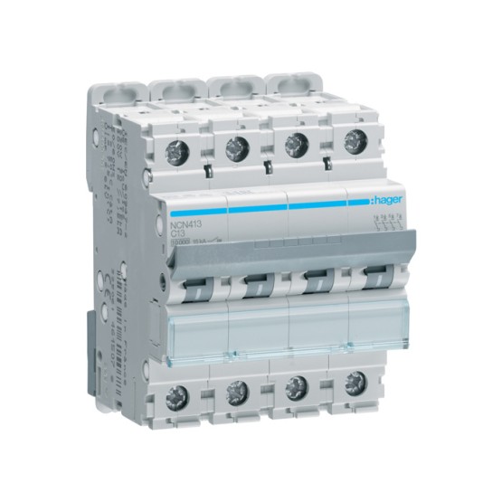Automatski osigurač 13A, 4-polni, C, 10kA