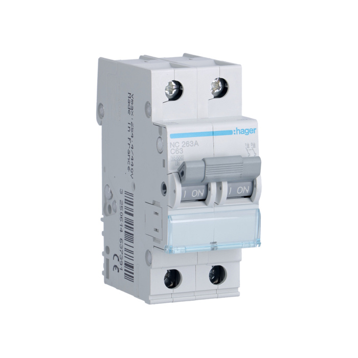 Automatski osigurač 63A, 2-polni, C, 10kA