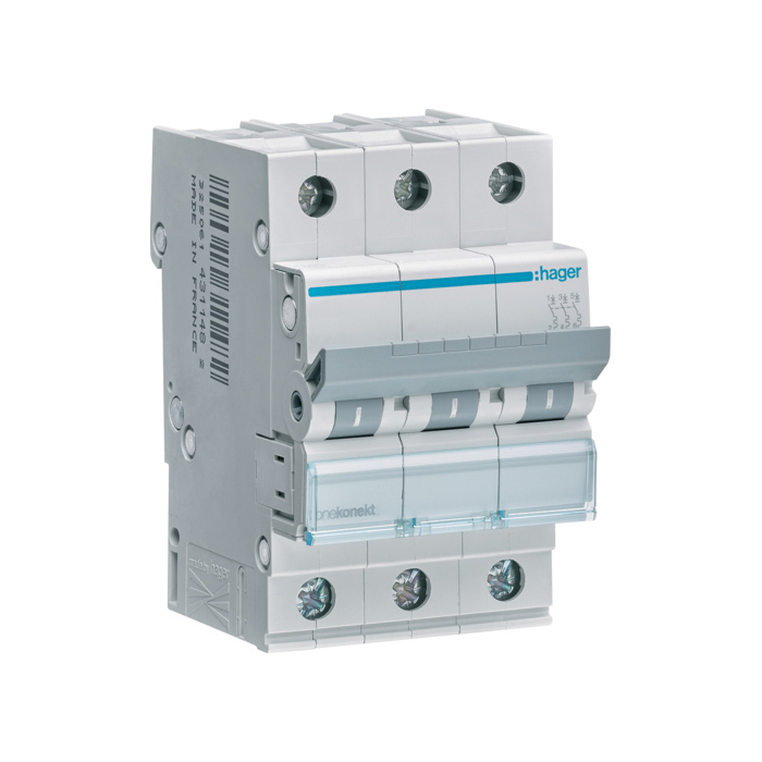 Automatski osigurač 6A, 3-polni, C, 6kA