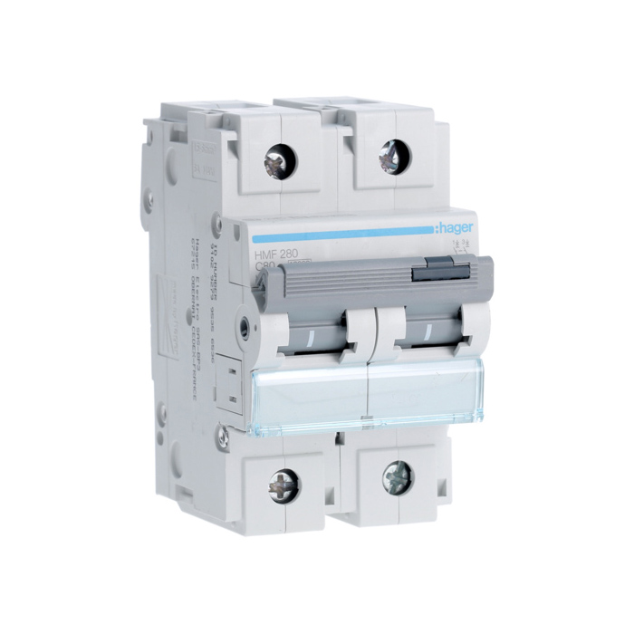 Automatski osigurač 80A, 2p, 10kA, C karakteristika