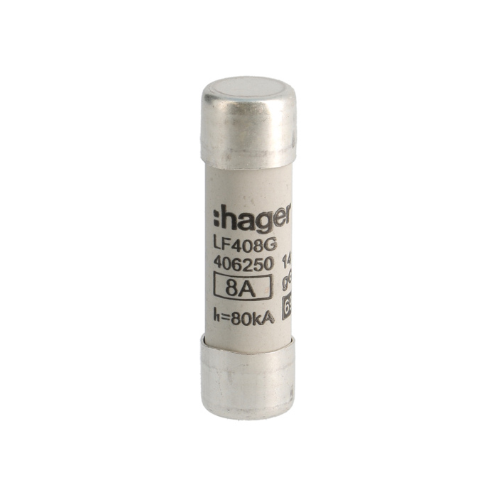 Cilindrični rastalni osigurač (uložak), 14x51 GL 8A