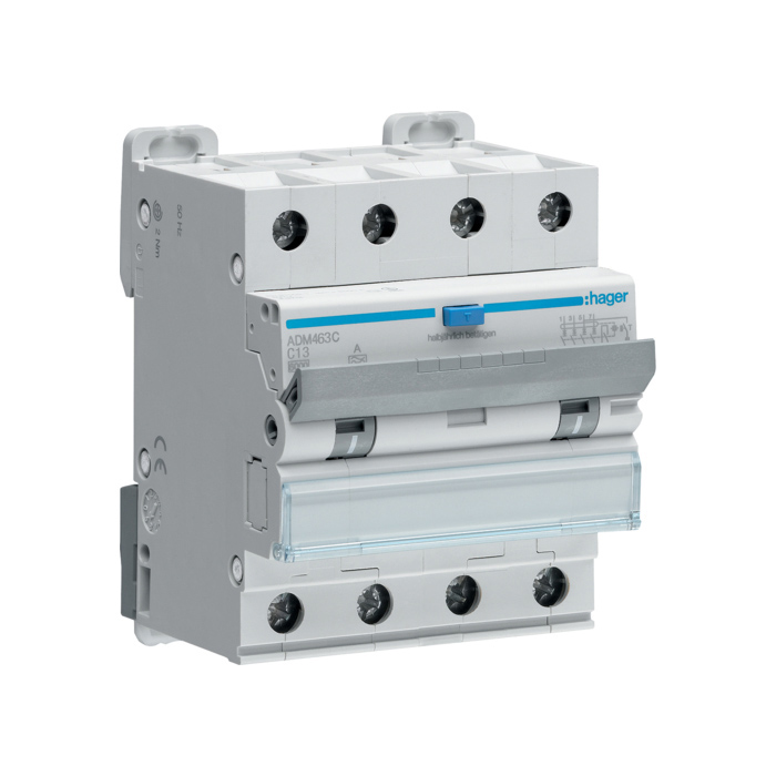 FID zaštitna sklopka, kombinovana, 4P, 13A, C, 30mA, tip A, 6kA