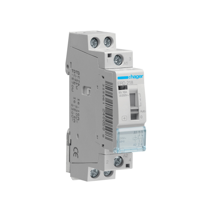 Instalacioni relej 1NO.+1NC., In=16A, 24V (~), 1 modul