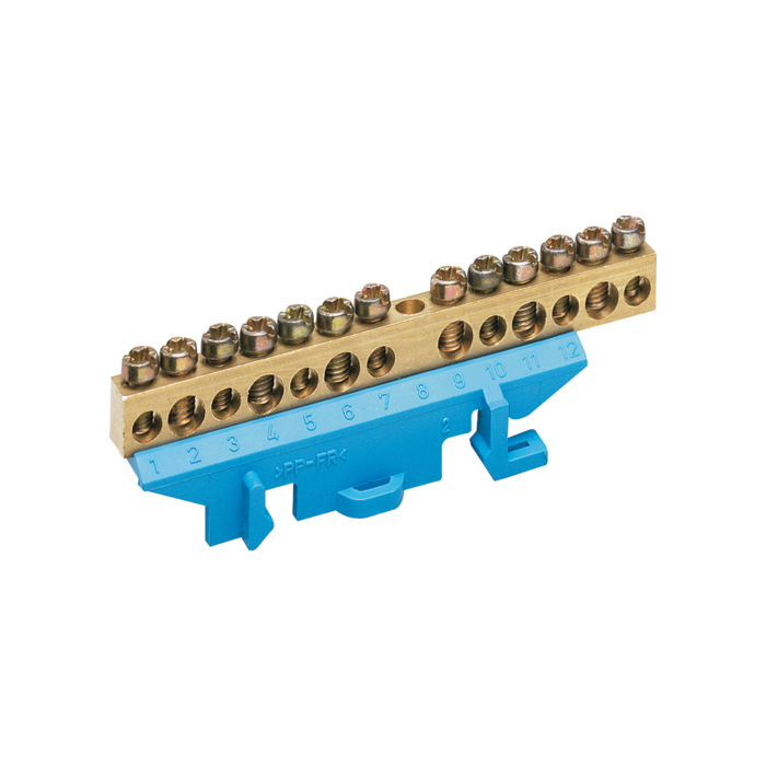 Klema za nulu 13 klemnih mjesta, mesingana