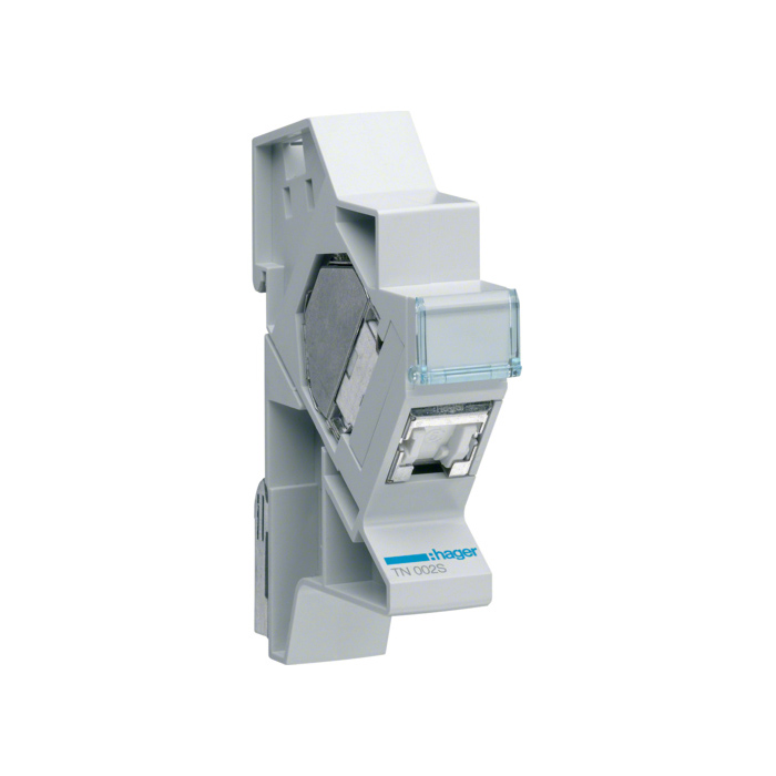 Konektor kat.6e.montaža na DIN šinu