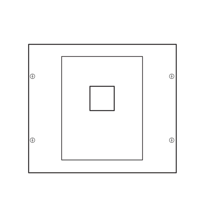Konstruktivni element za HA rastavnu sklopku 250A 300x350mm