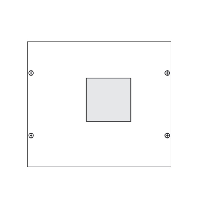 Konstruktivni element za učinske prekidace x250, vertikalna montaža, 300x350 mm