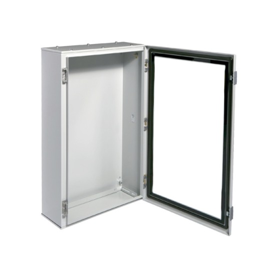 Metalni ormar Orion plus sa prozirnim vratima 800x500x200mm