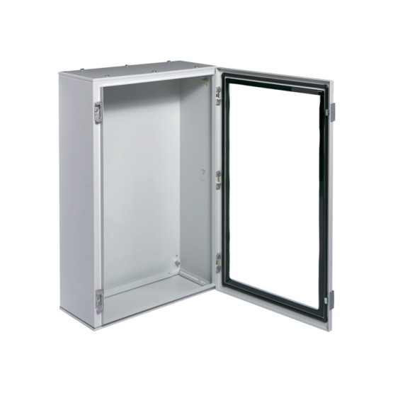 Metalni ormar Orion plus sa prozirnim vratima 800x500x250mm