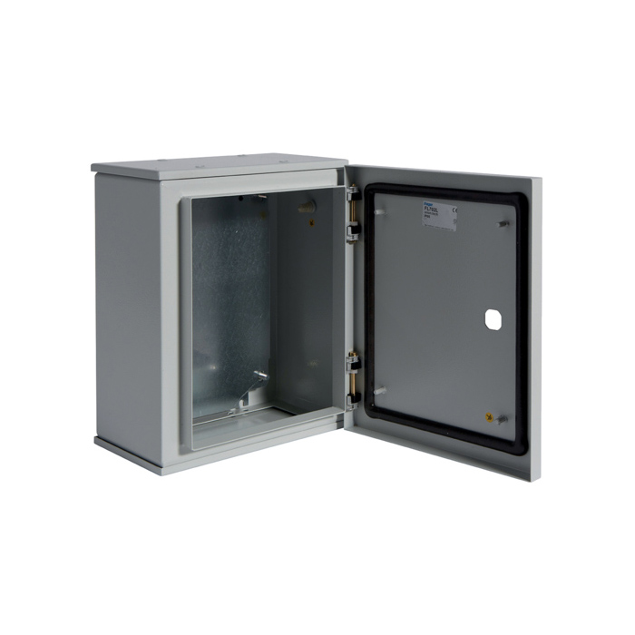 Metalni ormar orion.tech sa montažnom pločom, 300x250x160 mm