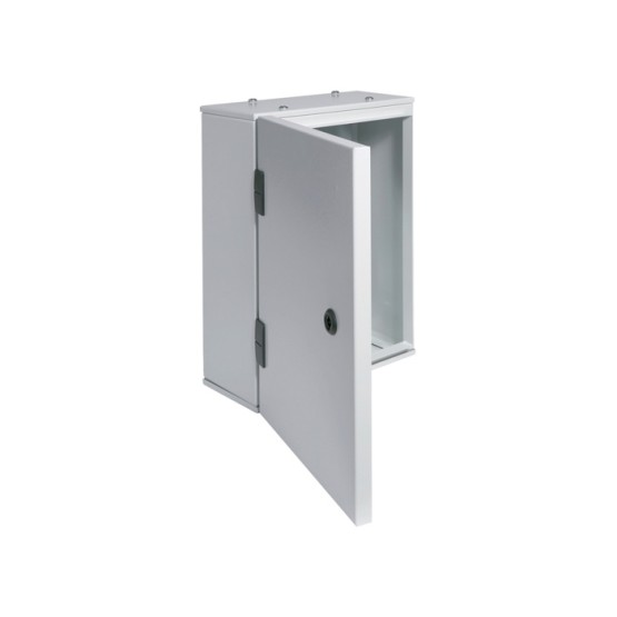 Metalni ormar orion.tech sa montažnom pločom, 400x300x160 mm