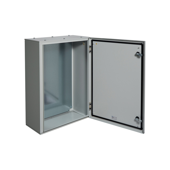 Metalni ormar orion.tech sa montažnom pločom, 700x500x250 mm