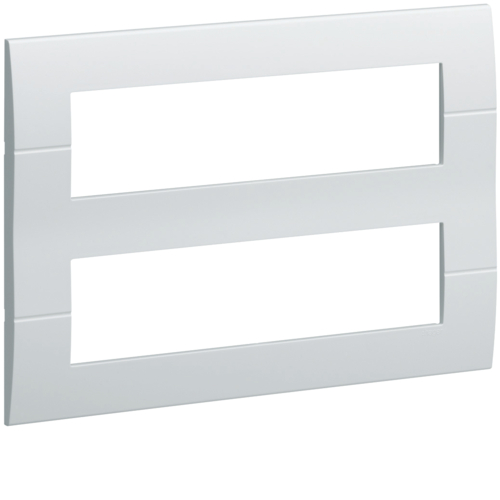 Okvir 2 x 8 horizontalnih modula, bela boja