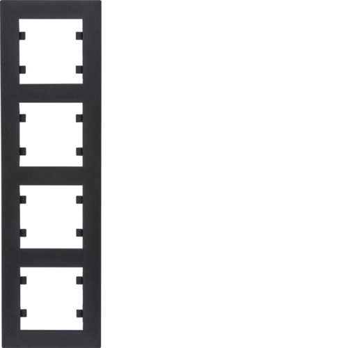 Okvir 4-struki vertikalni Intense - crna