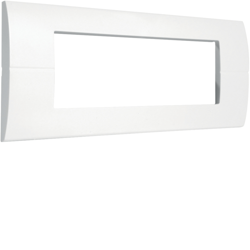 Okvir 6 horizontalnih modula, bela boja