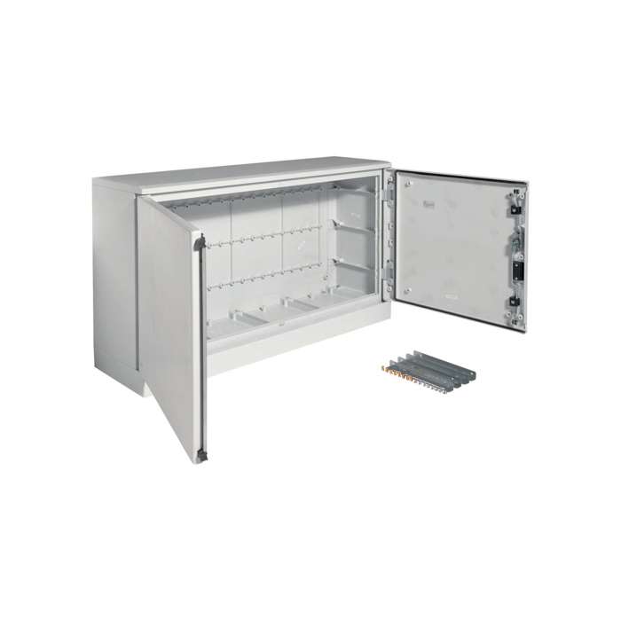 Poliester ormar Orion plus dimenzija 600x1100x300 mm, dvokrilni, IP65