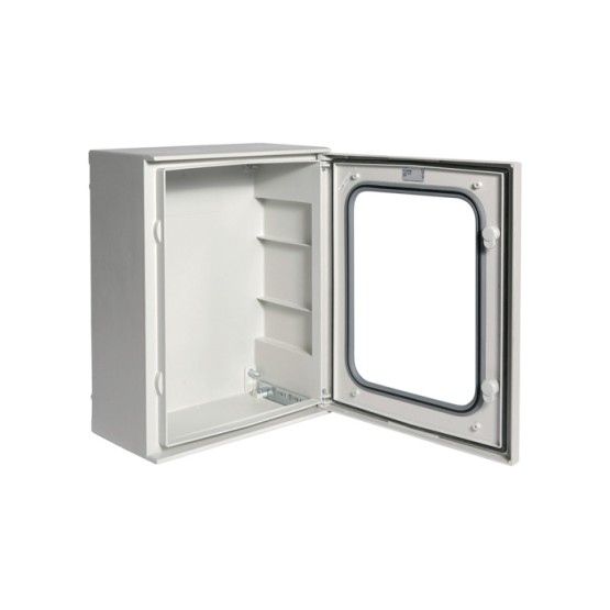 Poliester ormar Orion plus sa prozirnim vratima, dimenzija 500x400x200 mm