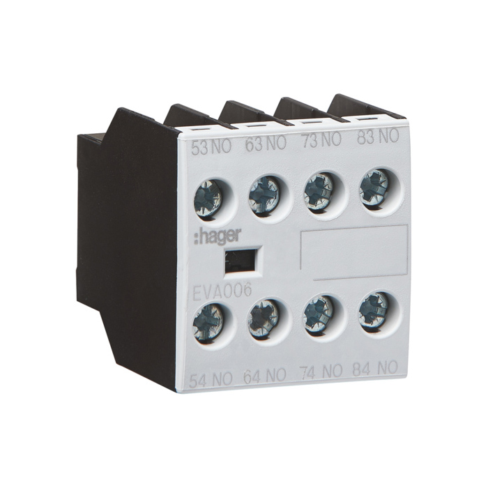 Pomoćni kontakt 4 NO za EV007...EV038