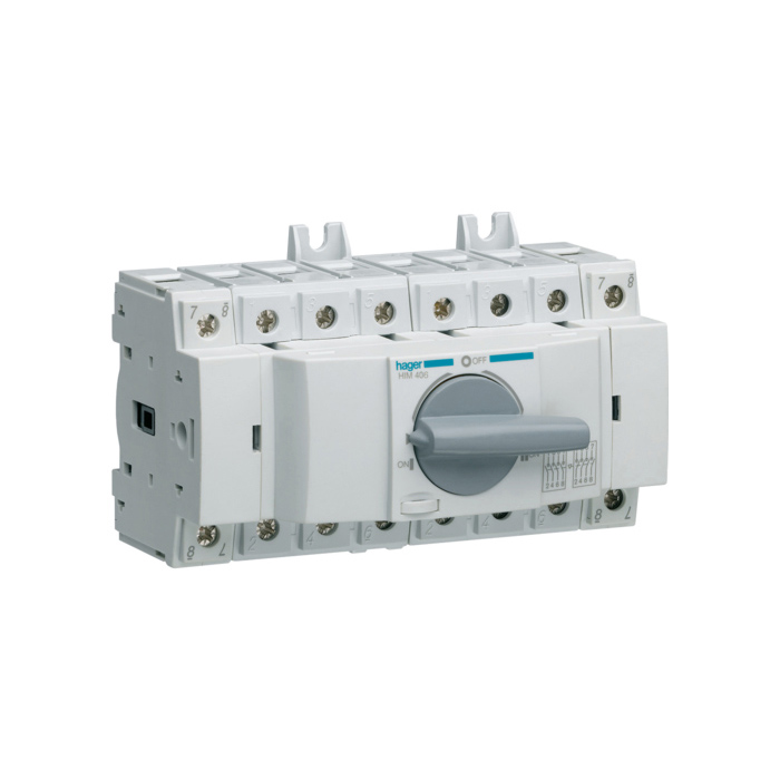 Preklopka modularna 1-0-2 4-polna, In= 63A, montaža na DIN šinu