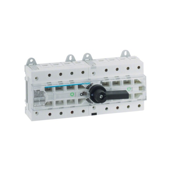 Preklopka modularna 1-0-2 4-polna, In= 80A, montaža na DIN šinu