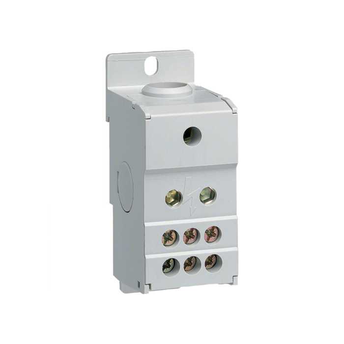 Razdelni blok 160A, ulaz 1x70mm², izlaz 6x16mm²
