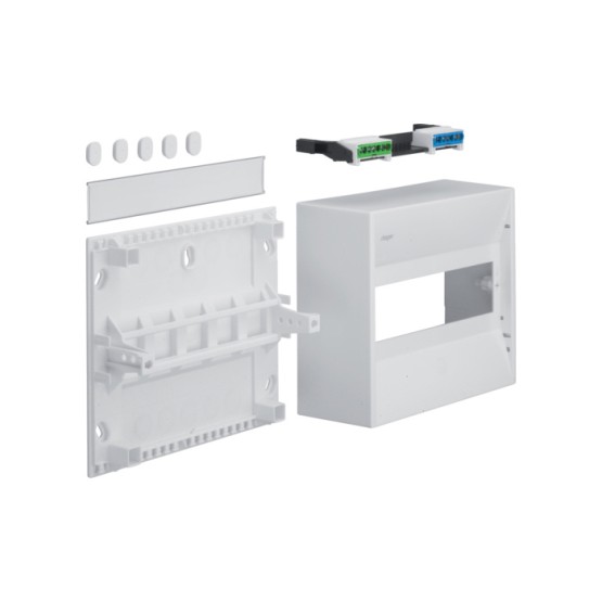 Razvodni mini ormar nadgradni, 10 mod, 180x218x82 mm