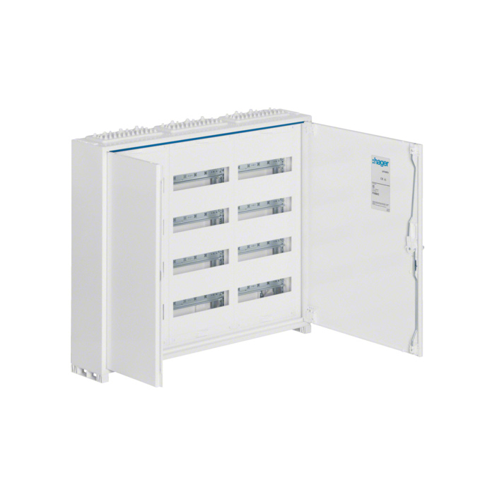 Razvodni ormar nadgradni sa PE/N klemama, 144 modula, 650x800x161 mm