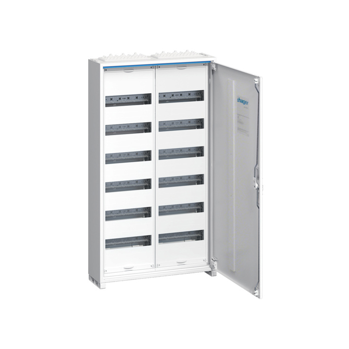 Razvodni ormar nadgradni sa PE/N klemama, 144 modula, 950x550x161 mm