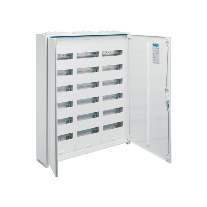 Razvodni ormar nadgradni sa PE/N klemama, 216 modula, 950x800x161 mm, dvokrilni