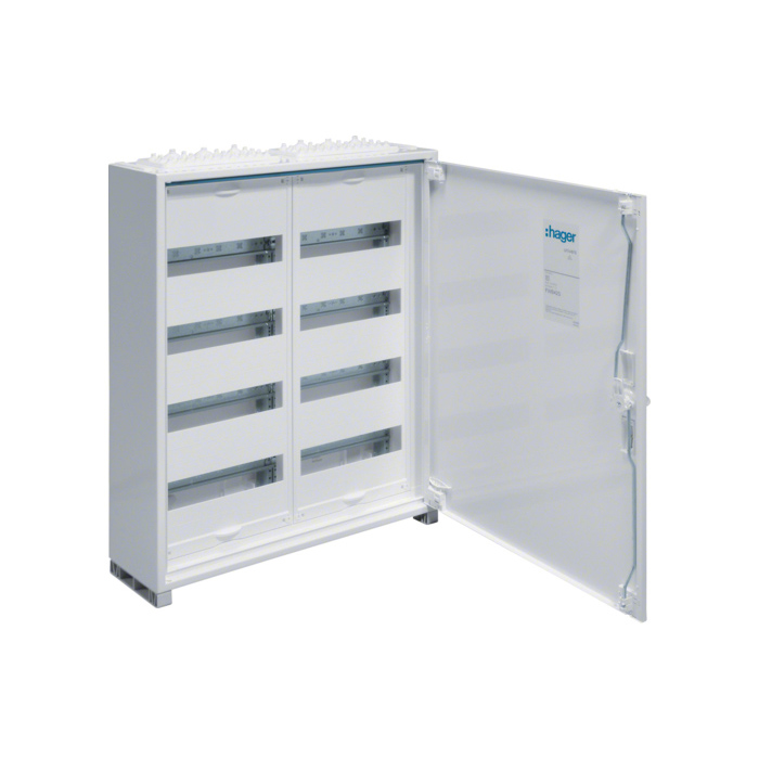 Razvodni ormar nadgradni sa PE/N klemama, 96 modula, VxŠxD: 650x550x161 mm