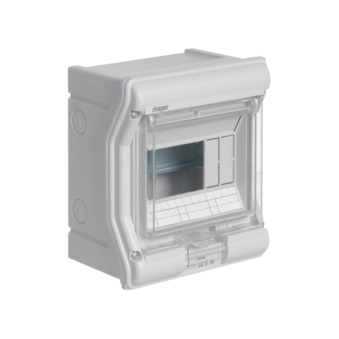 Razvodni ormar VECTOR nadgradni, 1-redni, 4/6 modula, N+PE kleme