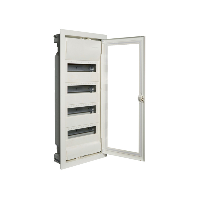 Razvodni ormar VOLTA ugradni, 4-redni, 48 modula, prozirna vrata