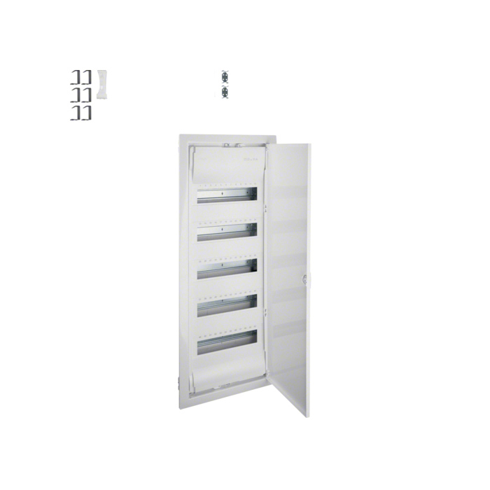 Razvodni ormar VOLTA ugradni, 5-redni, 60 modula, dim. VxŠxD: 880x348x94.5mm, metalna vrata