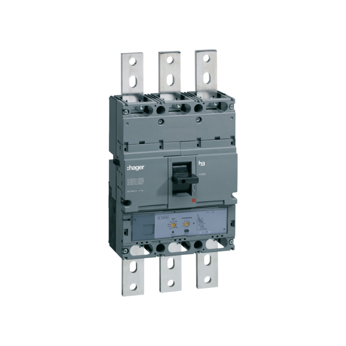 Učinski prekidač x1000, 3P, 50kA, 1000A LSI