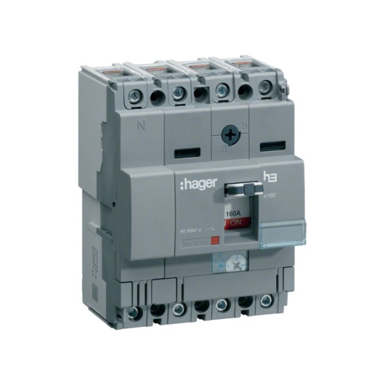 Učinski prekidač x160 podesivi, 4P, 40kA, 25A