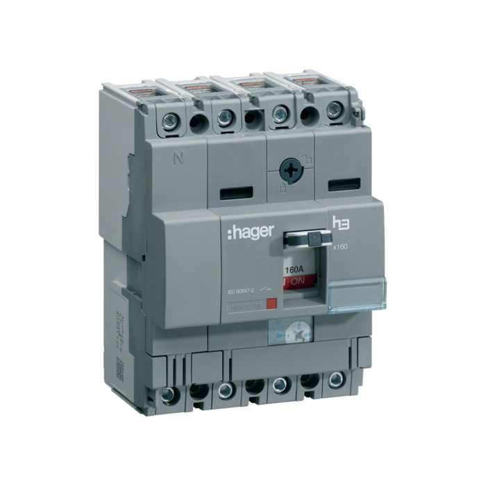 Učinski prekidač x160 podesivi, 4P, 40kA, 40A