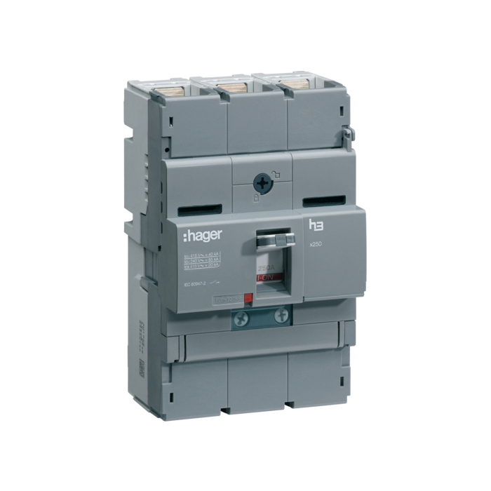 Učinski prekidač x250 podesivi, 3P, 40kA, 100A TM