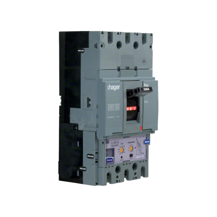 Učinski prekidač x630, 3P, 70kA, 250A LSI