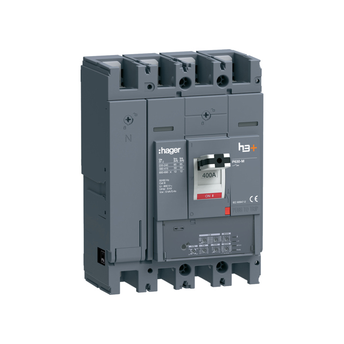 Učinski prekidač x630, 4P, 50kA, 400A LSI