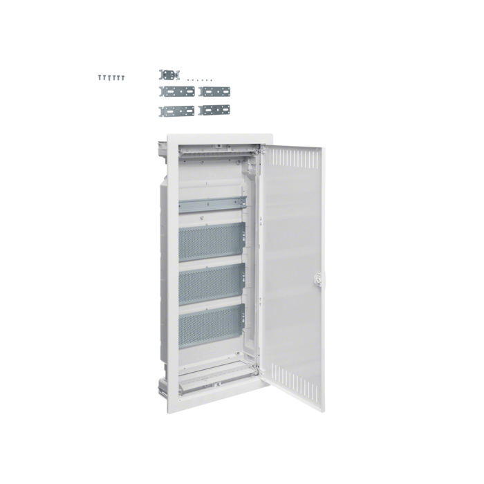 Volta multimedija osnovni model ugradni, 1 x DIN, 3 x perforirana ploča