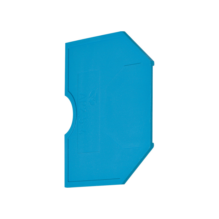 Završna plata za kleme za nulu 2,5 i 4 mm²