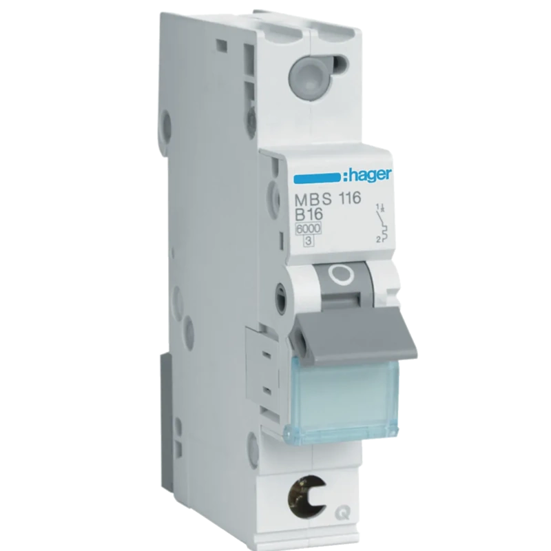 Automatski osigurač; 1P 6KA B-16A Quick Conect 1M
