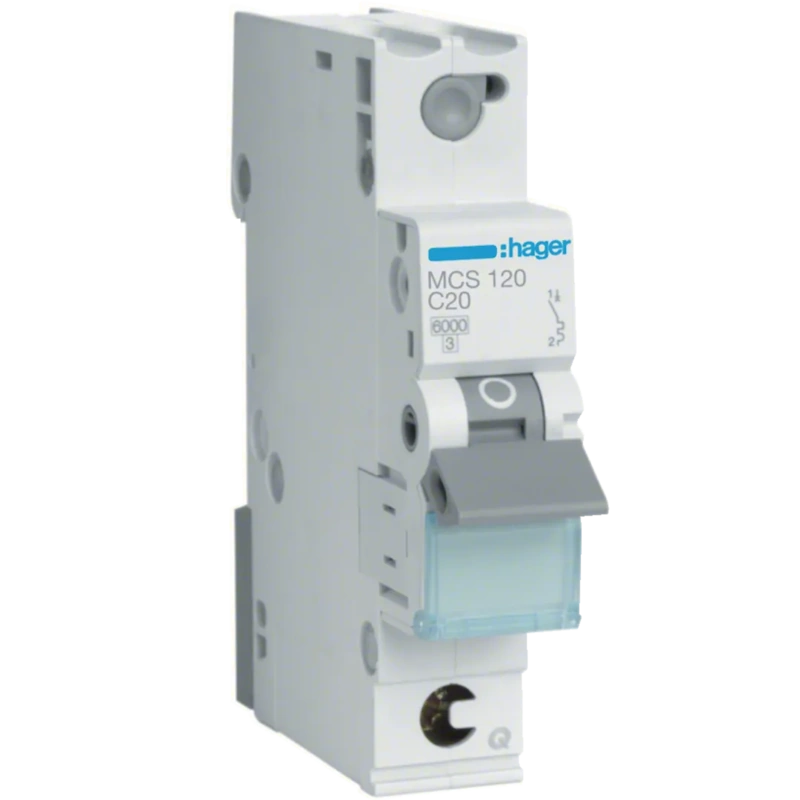 Automatski osigurač; 1P 6KA C-20A Quick Conect 1M