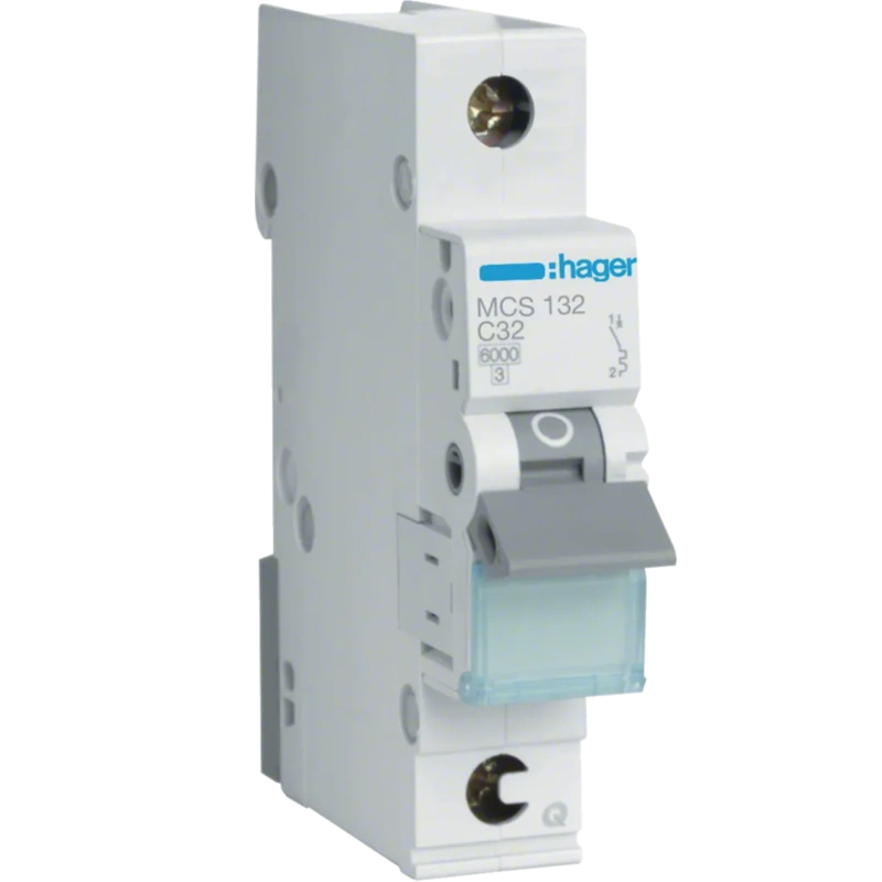 Automatski osigurač; 1P 6KA C-32A Quick Conect 1M