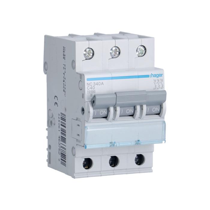 Automatski osigurač 40A, 3-polni, B, 10kA
